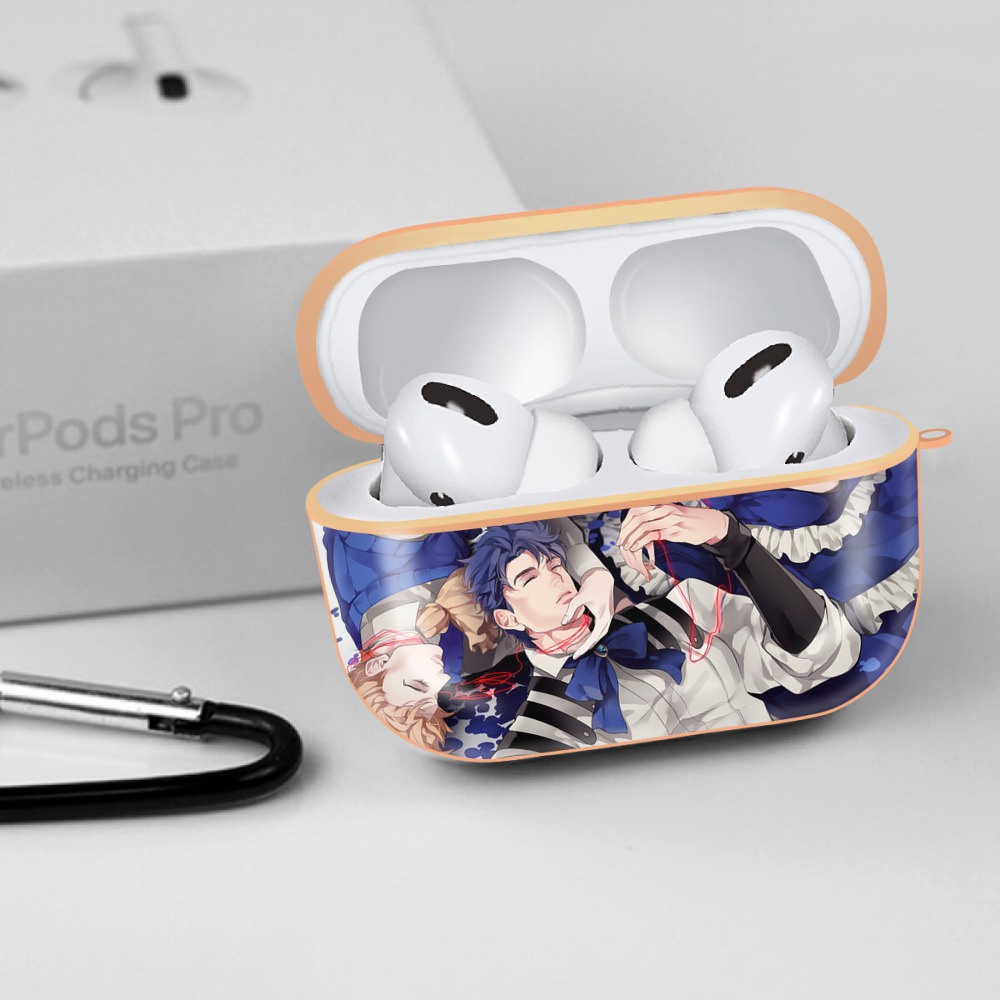 ジョジョの奇妙な冒険 JoJo's Bizarre Adventure 【AirPods Pro用】ハードシェル保護ケース｜耐衝撃・防指紋・カラビナ付き商品仕様