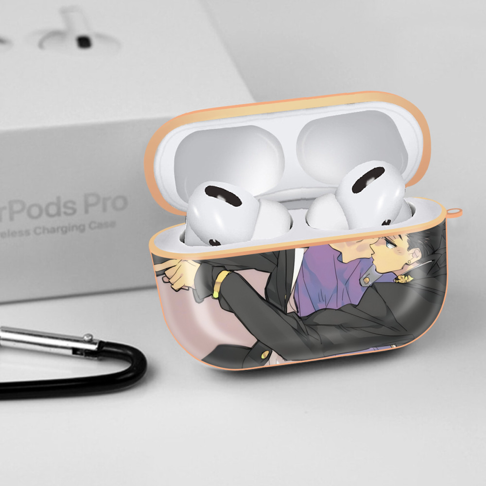 ジョジョの奇妙な冒険 JoJo's Bizarre Adventure 【AirPods Pro用】ハードシェル保護ケース｜耐衝撃・防指紋・カラビナ付き商品仕様
