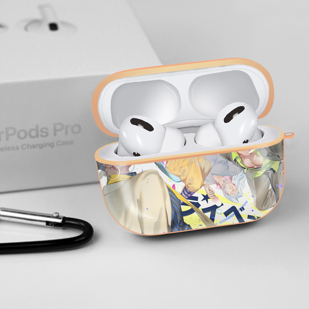 ジョジョの奇妙な冒険 JoJo's Bizarre Adventure 【AirPods Pro用】ハードシェル保護ケース｜耐衝撃・防指紋・カラビナ付き商品仕様