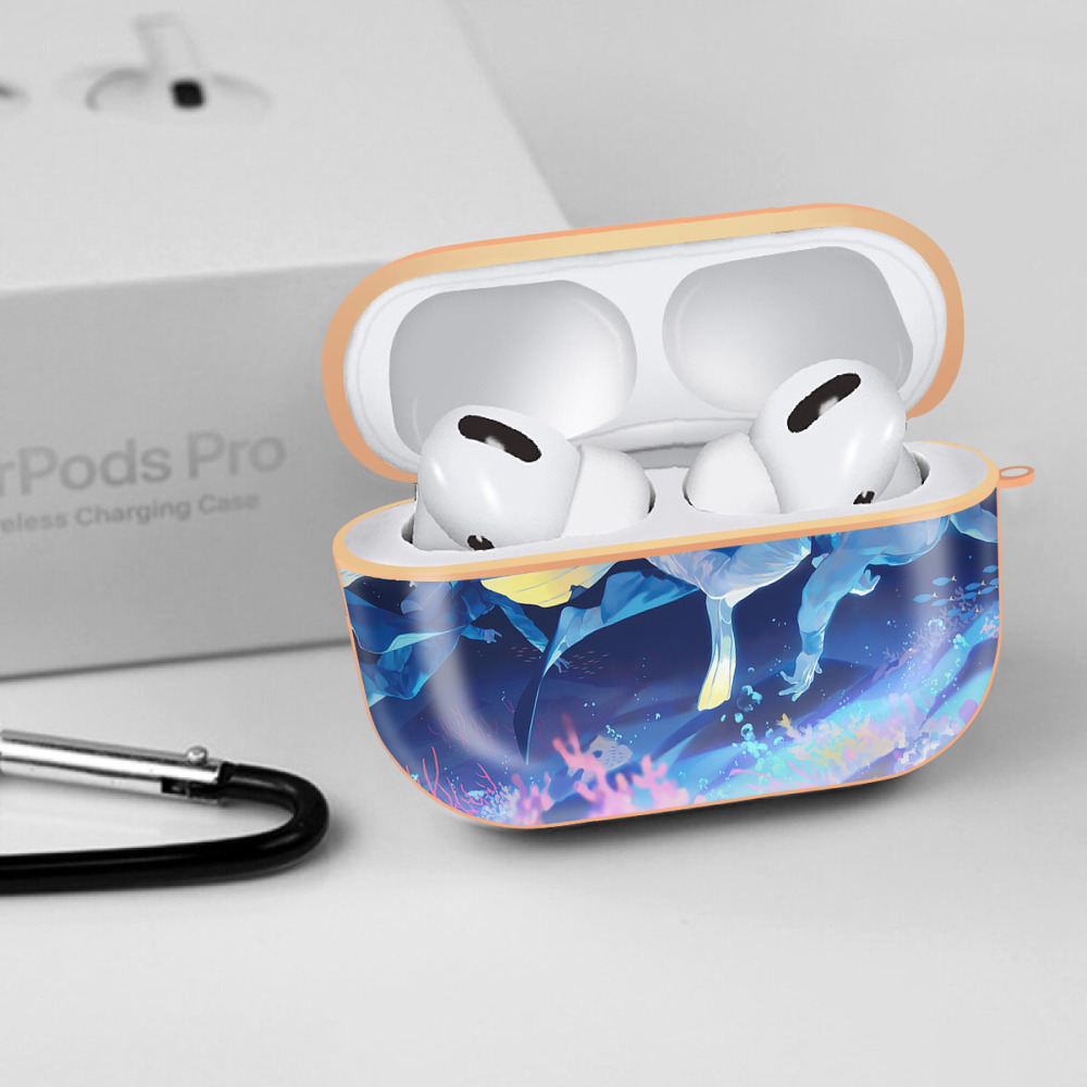 ジョジョの奇妙な冒険 JoJo's Bizarre Adventure 【AirPods Pro用】ハードシェル保護ケース｜耐衝撃・防指紋・カラビナ付き商品仕様