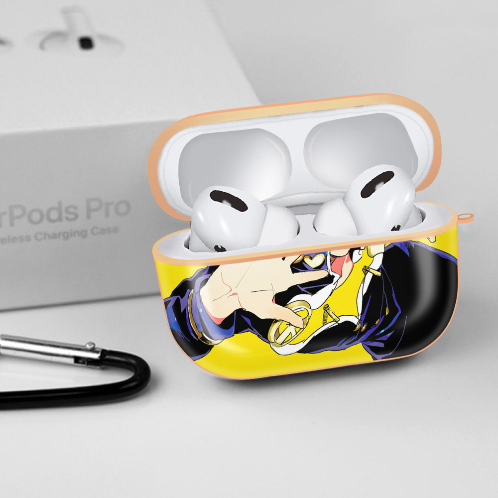 ジョジョの奇妙な冒険 JoJo's Bizarre Adventure 【AirPods Pro用】ハードシェル保護ケース｜耐衝撃・防指紋・カラビナ付き商品仕様