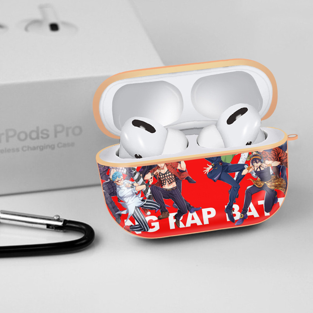 ジョジョの奇妙な冒険 JoJo's Bizarre Adventure 【AirPods Pro用】ハードシェル保護ケース｜耐衝撃・防指紋・カラビナ付き商品仕様