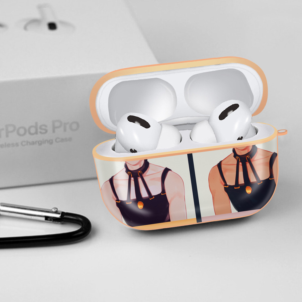 ジョジョの奇妙な冒険 JoJo's Bizarre Adventure 【AirPods Pro用】ハードシェル保護ケース｜耐衝撃・防指紋・カラビナ付き商品仕様