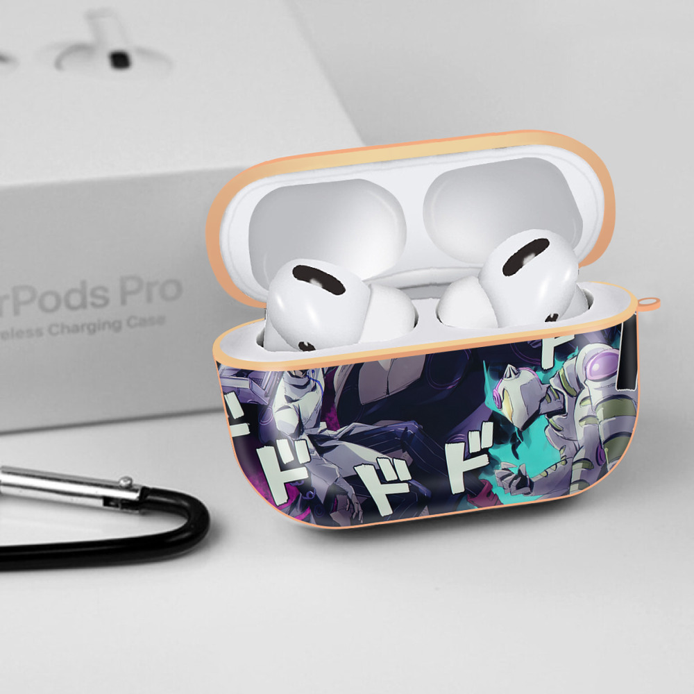 ジョジョの奇妙な冒険 JoJo's Bizarre Adventure 【AirPods Pro用】ハードシェル保護ケース｜耐衝撃・防指紋・カラビナ付き商品仕様