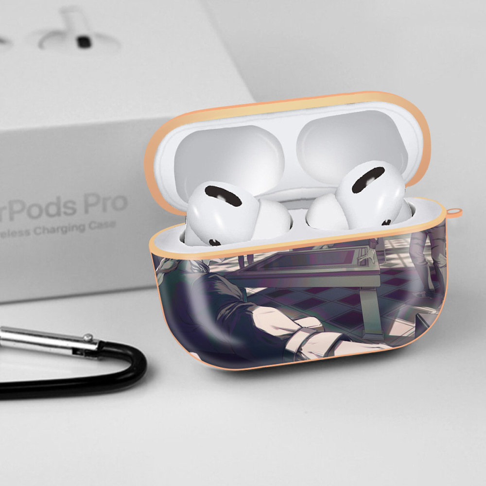 ジョジョの奇妙な冒険 JoJo's Bizarre Adventure 【AirPods Pro用】ハードシェル保護ケース｜耐衝撃・防指紋・カラビナ付き商品仕様
