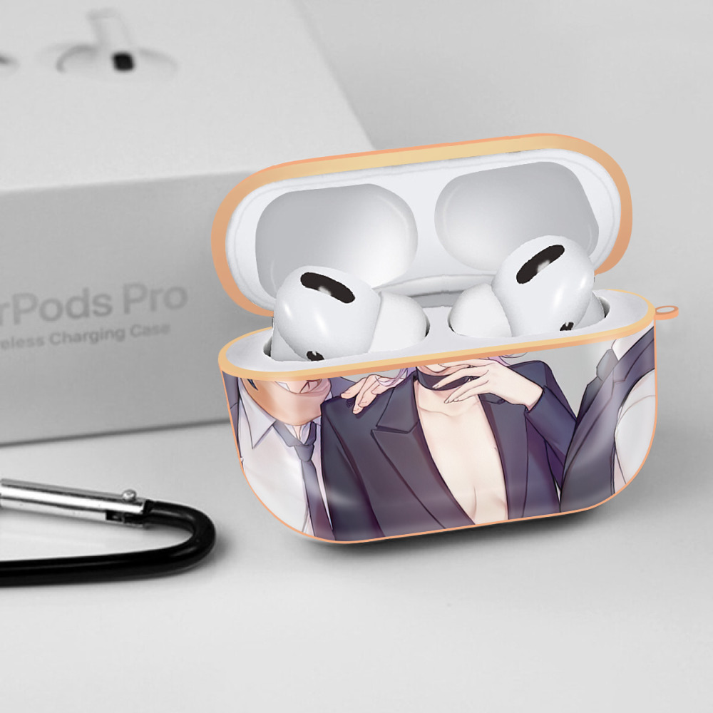 ジョジョの奇妙な冒険 JoJo's Bizarre Adventure 【AirPods Pro用】ハードシェル保護ケース｜耐衝撃・防指紋・カラビナ付き商品仕様