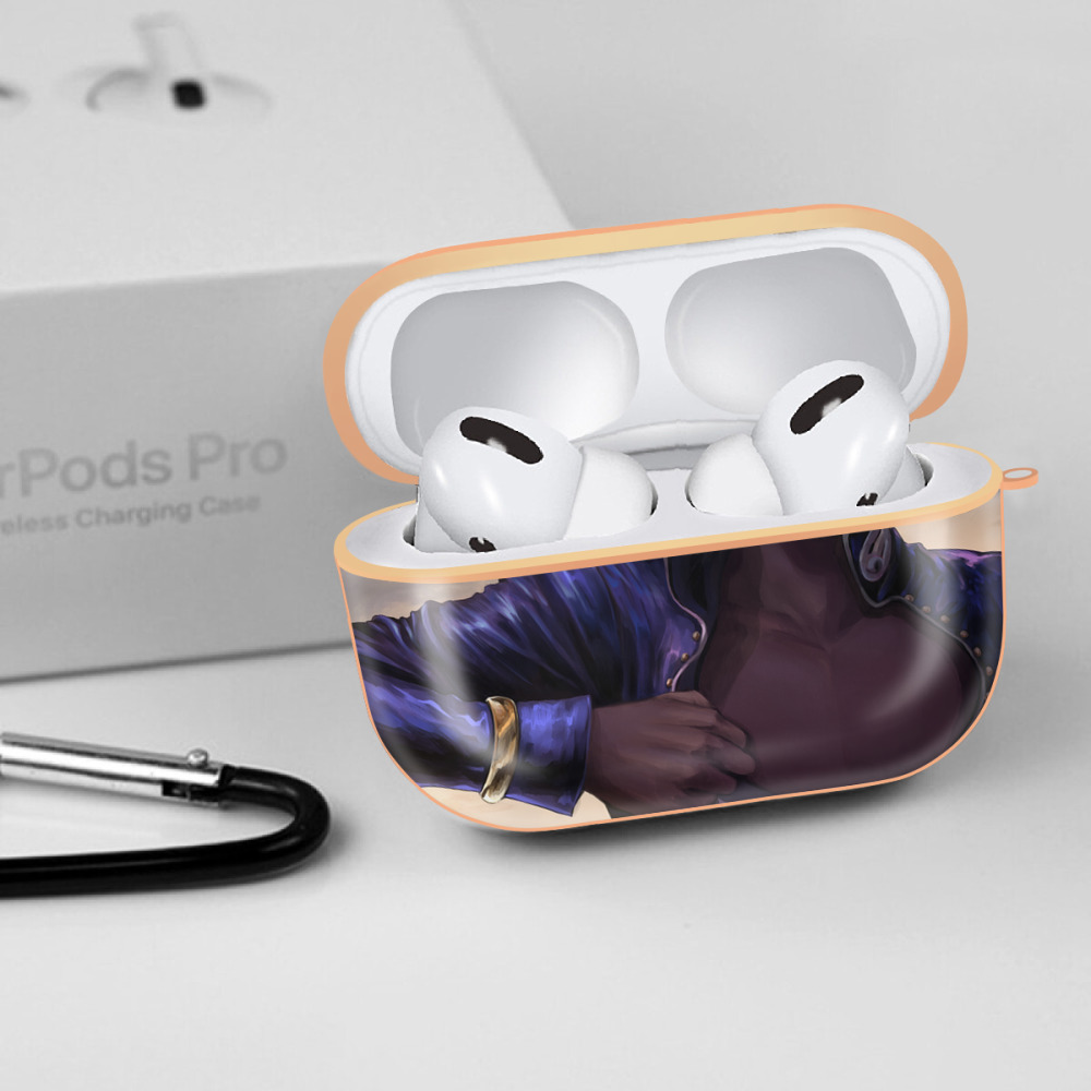 ジョジョの奇妙な冒険 JoJo's Bizarre Adventure 【AirPods Pro用】ハードシェル保護ケース｜耐衝撃・防指紋・カラビナ付き商品仕様