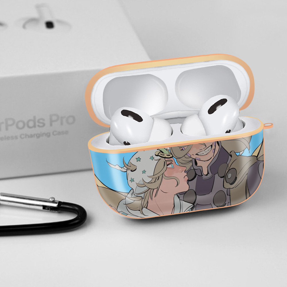 ジョジョの奇妙な冒険 JoJo's Bizarre Adventure 【AirPods Pro用】ハードシェル保護ケース｜耐衝撃・防指紋・カラビナ付き商品仕様