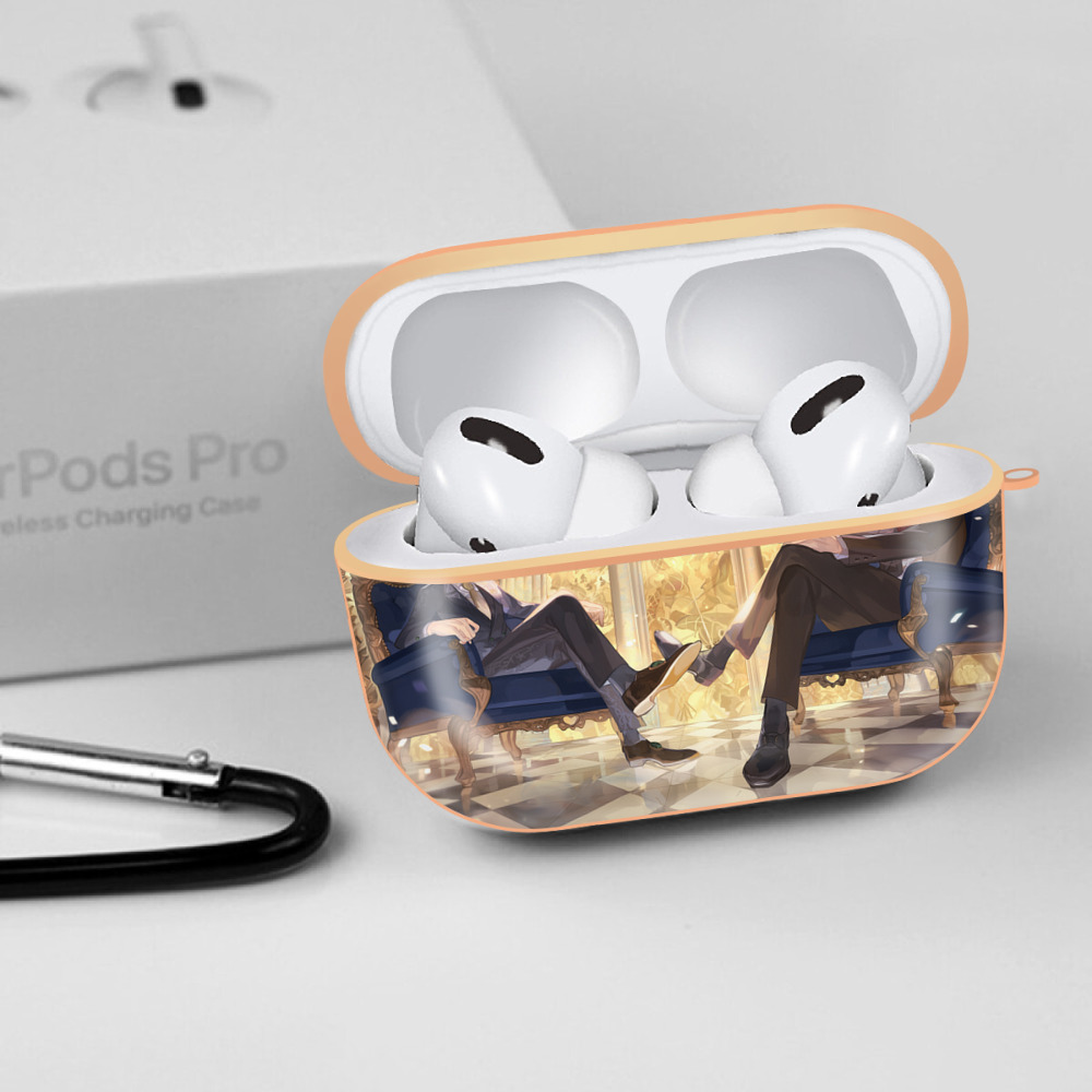 ジョジョの奇妙な冒険 JoJo's Bizarre Adventure 【AirPods Pro用】ハードシェル保護ケース｜耐衝撃・防指紋・カラビナ付き商品仕様