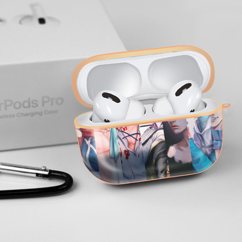 ジョジョの奇妙な冒険 JoJo's Bizarre Adventure 【AirPods Pro用】ハードシェル保護ケース｜耐衝撃・防指紋・カラビナ付き商品仕様