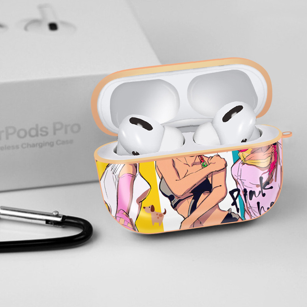 ジョジョの奇妙な冒険 JoJo's Bizarre Adventure 【AirPods Pro用】ハードシェル保護ケース｜耐衝撃・防指紋・カラビナ付き商品仕様