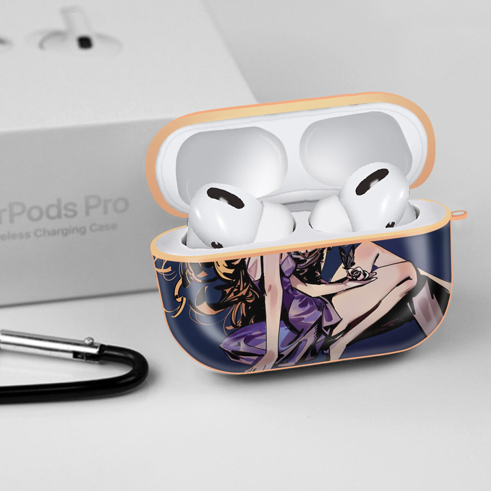 ジョジョの奇妙な冒険 JoJo's Bizarre Adventure 【AirPods Pro用】ハードシェル保護ケース｜耐衝撃・防指紋・カラビナ付き商品仕様