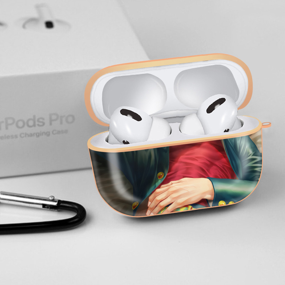 ジョジョの奇妙な冒険 JoJo's Bizarre Adventure 【AirPods Pro用】ハードシェル保護ケース｜耐衝撃・防指紋・カラビナ付き商品仕様