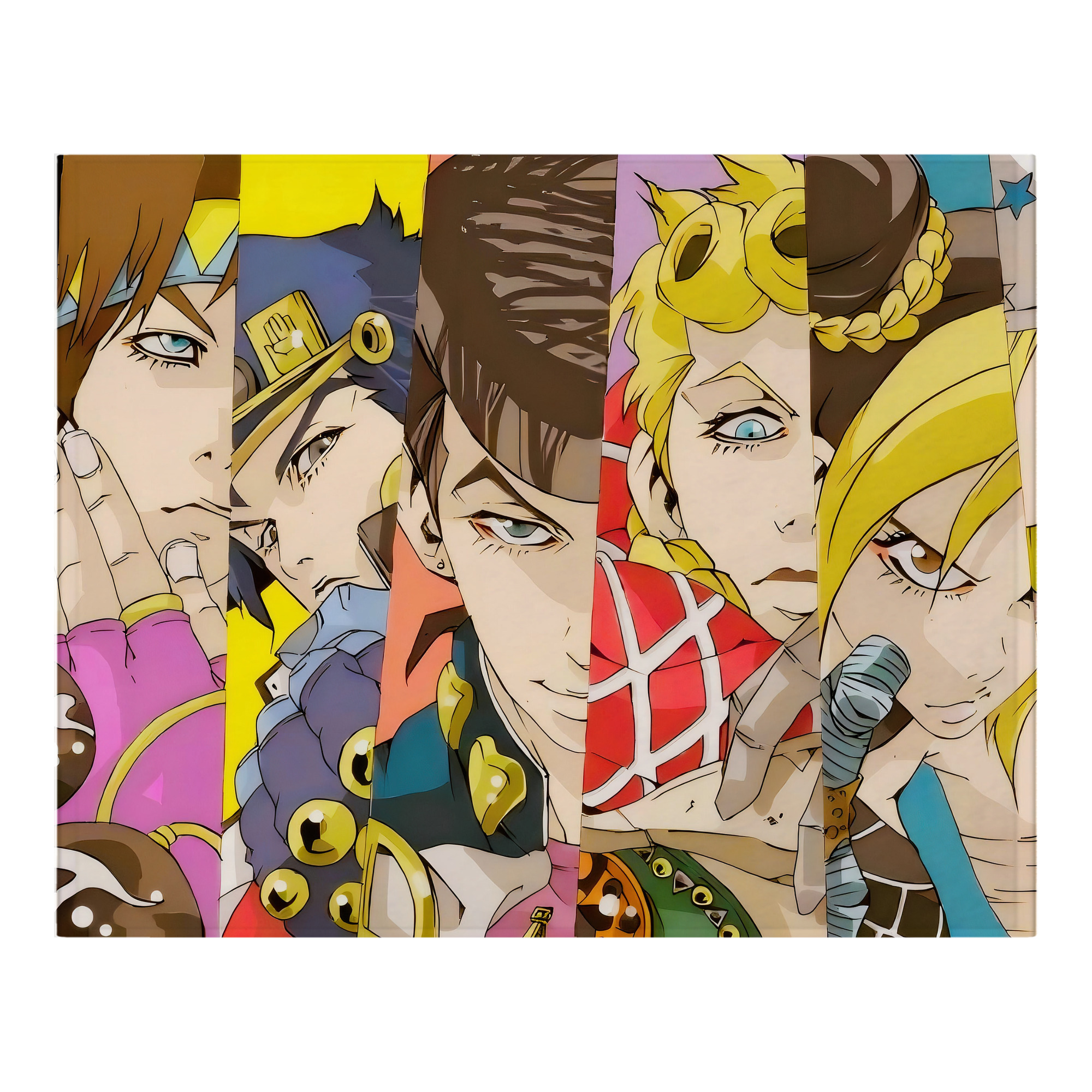 （画像用） ジョジョの奇妙な冒険 JoJo's Bizarre Adventure フランネルブランケット・多サイズ対応（横型）