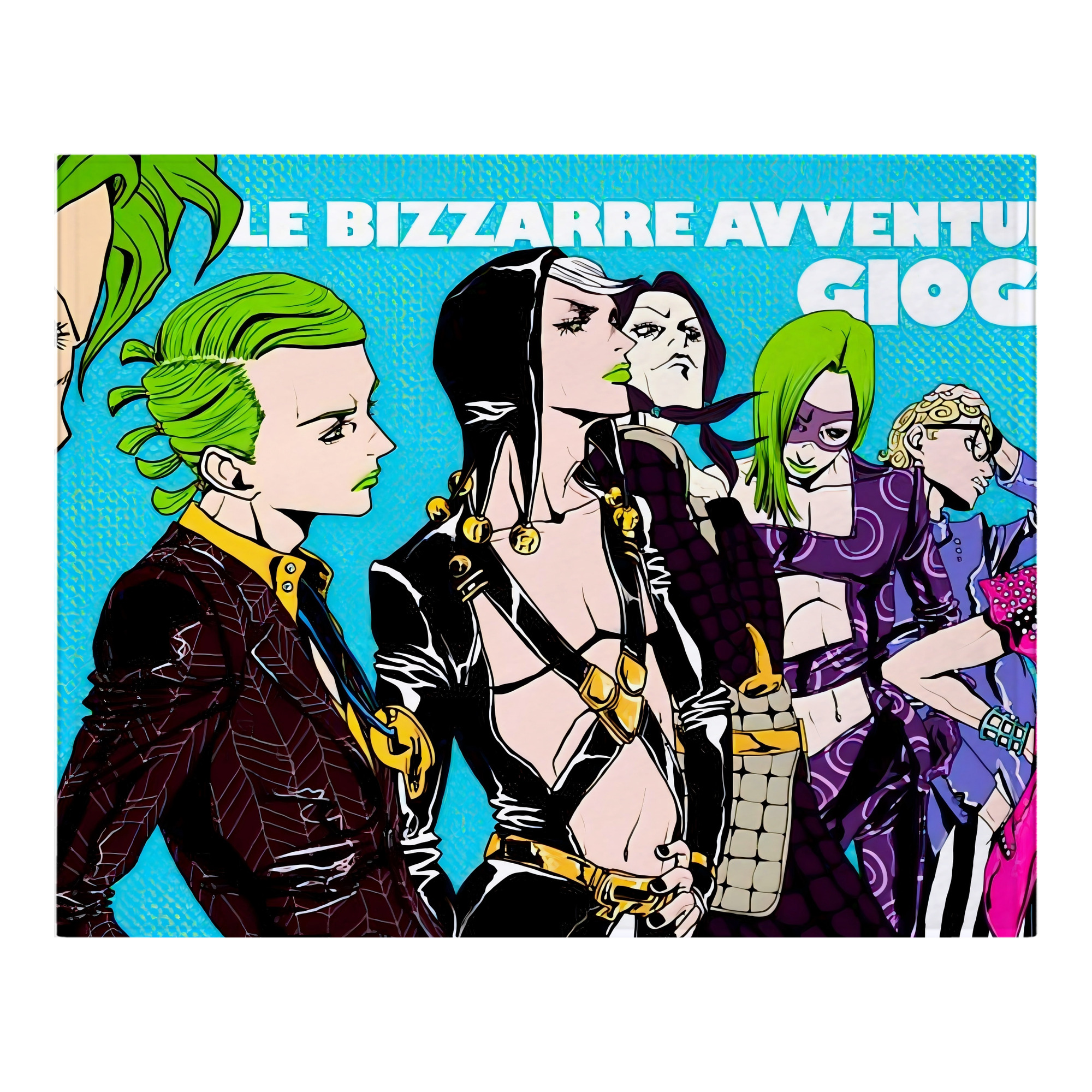 （画像用） ジョジョの奇妙な冒険 JoJo's Bizarre Adventure フランネルブランケット・多サイズ対応（横型）