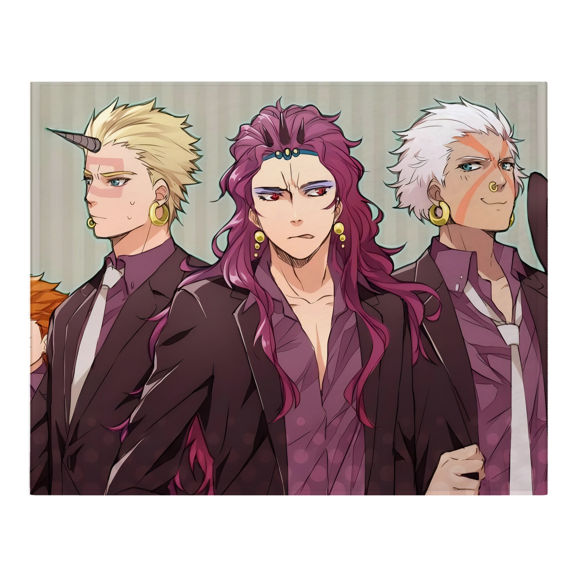 （画像用） ジョジョの奇妙な冒険 JoJo's Bizarre Adventure フランネルブランケット・多サイズ対応（横型）