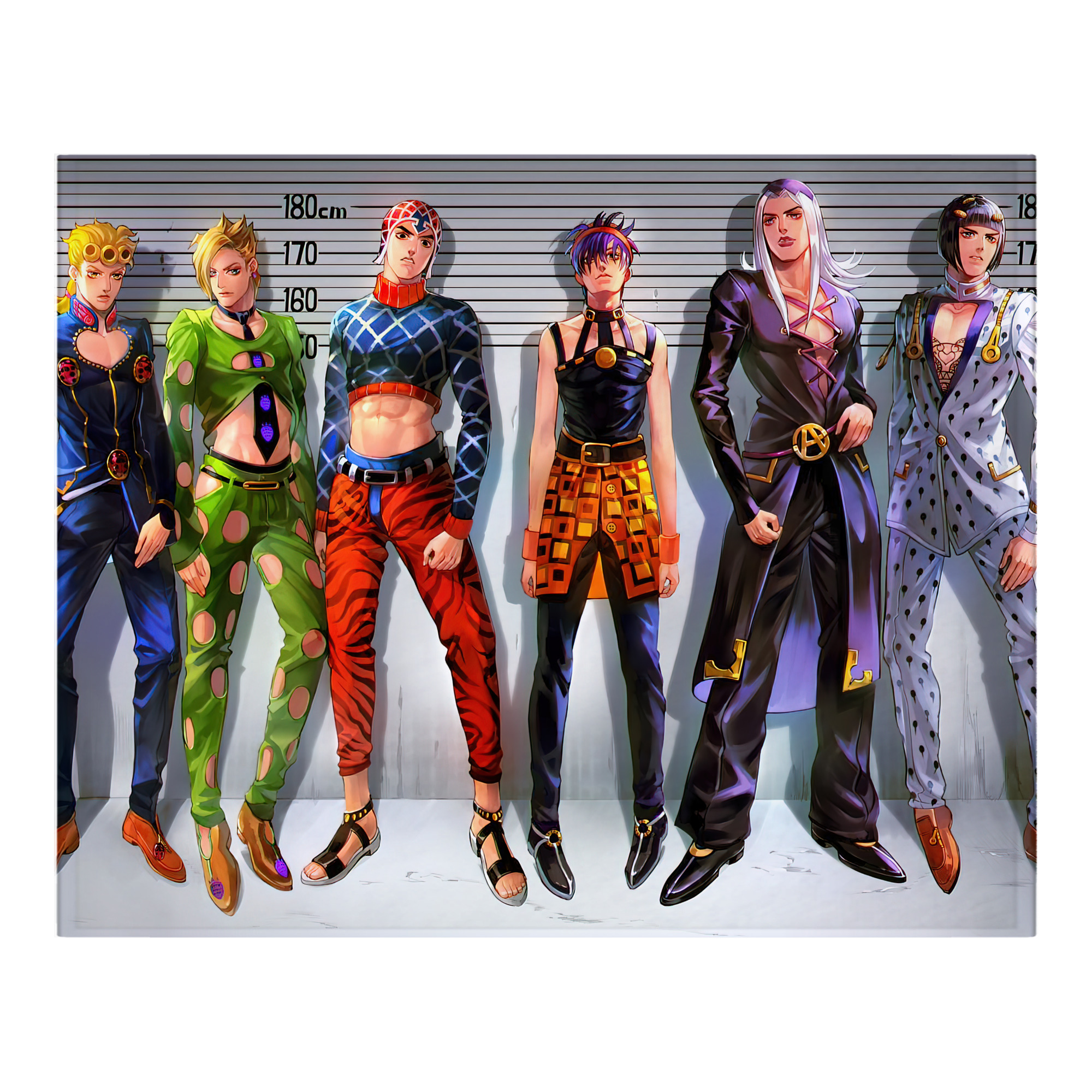 （画像用） ジョジョの奇妙な冒険 JoJo's Bizarre Adventure フランネルブランケット・多サイズ対応（横型）