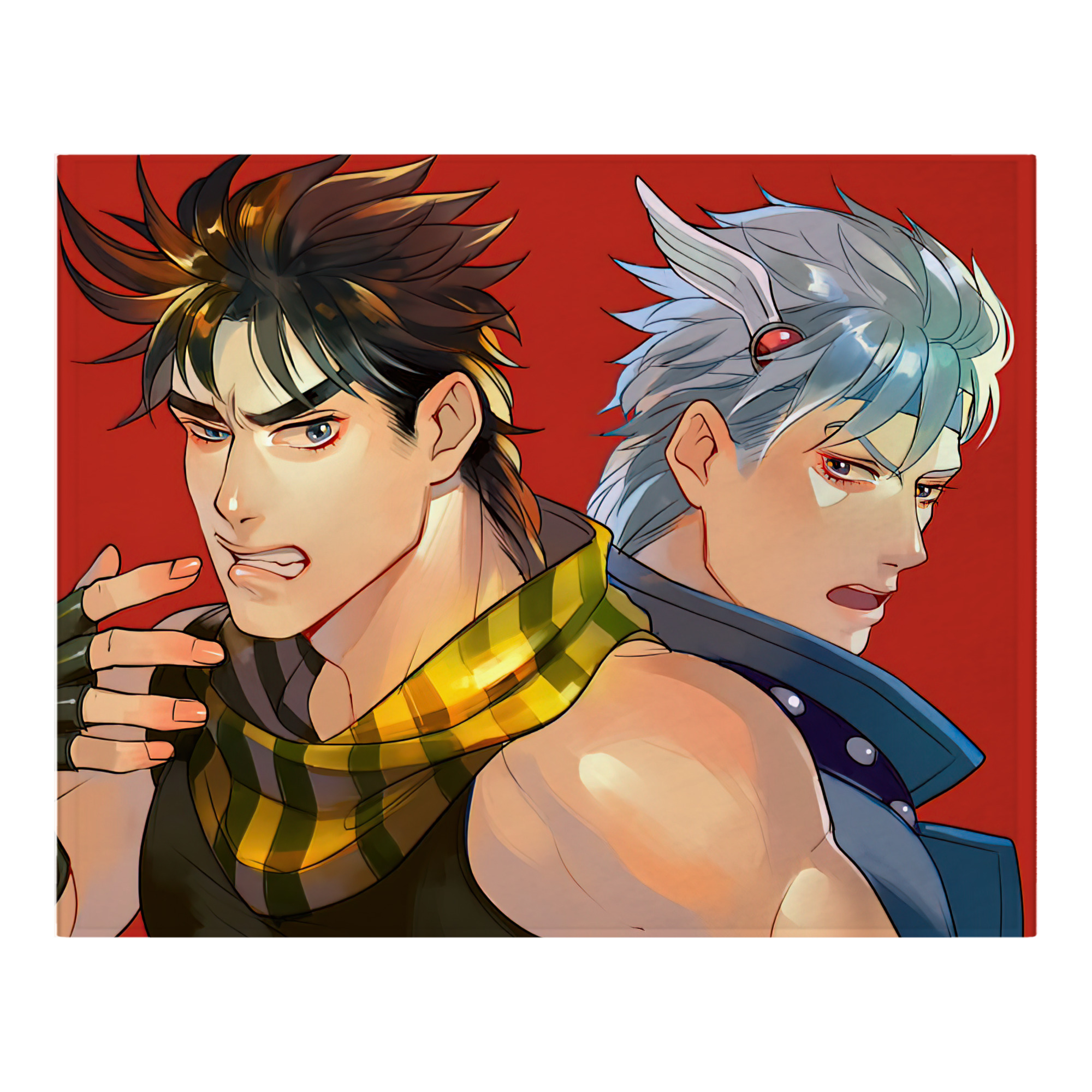 （画像用） ジョジョの奇妙な冒険 JoJo's Bizarre Adventure フランネルブランケット・多サイズ対応（横型）