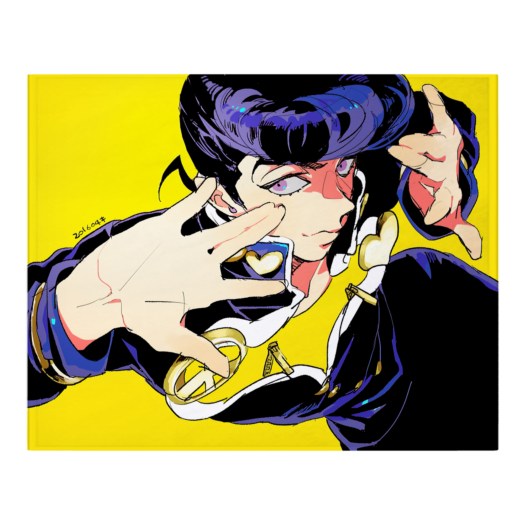 （画像用） ジョジョの奇妙な冒険 JoJo's Bizarre Adventure フランネルブランケット・多サイズ対応（横型）