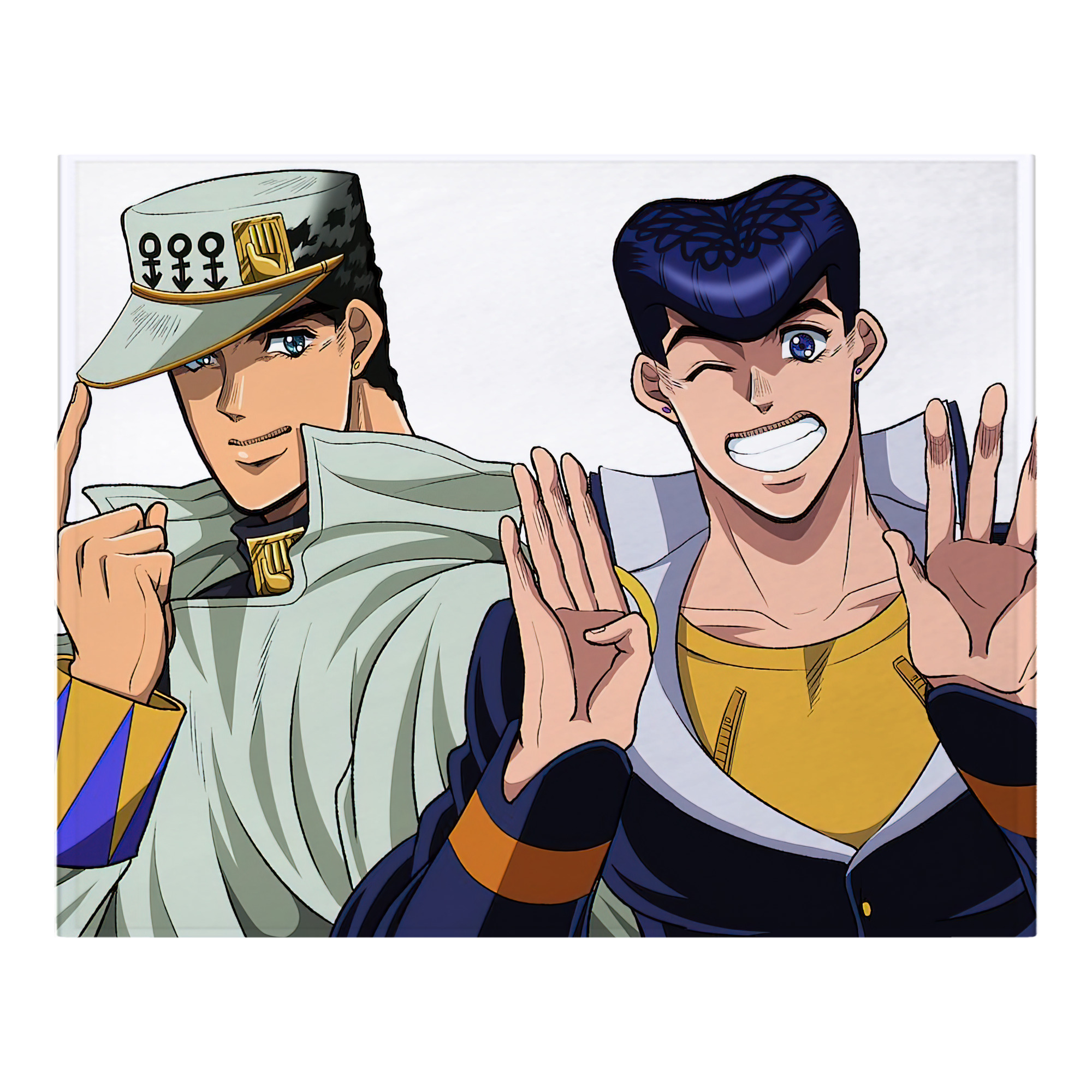 （画像用） ジョジョの奇妙な冒険 JoJo's Bizarre Adventure フランネルブランケット・多サイズ対応（横型）