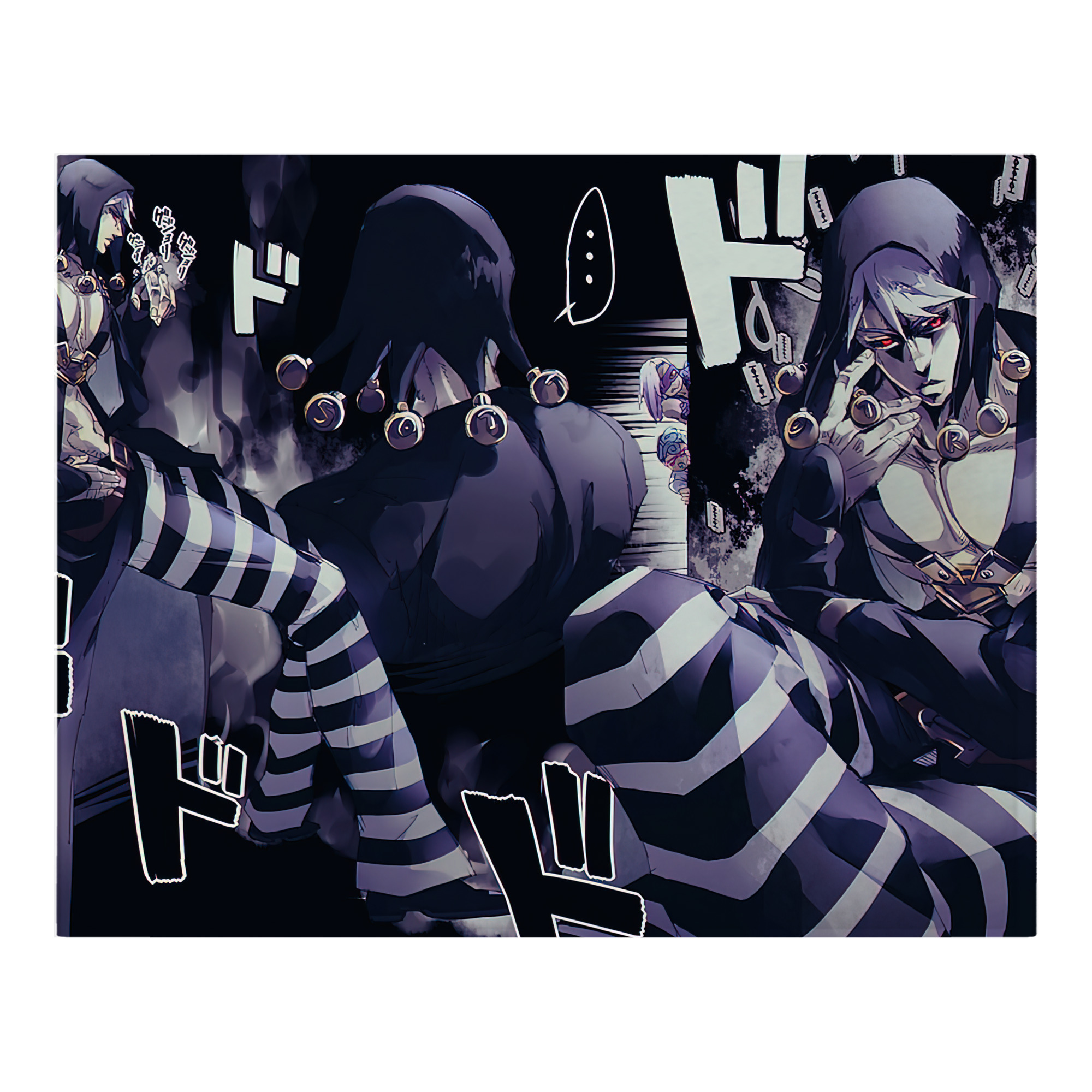 （画像用） ジョジョの奇妙な冒険 JoJo's Bizarre Adventure フランネルブランケット・多サイズ対応（横型）