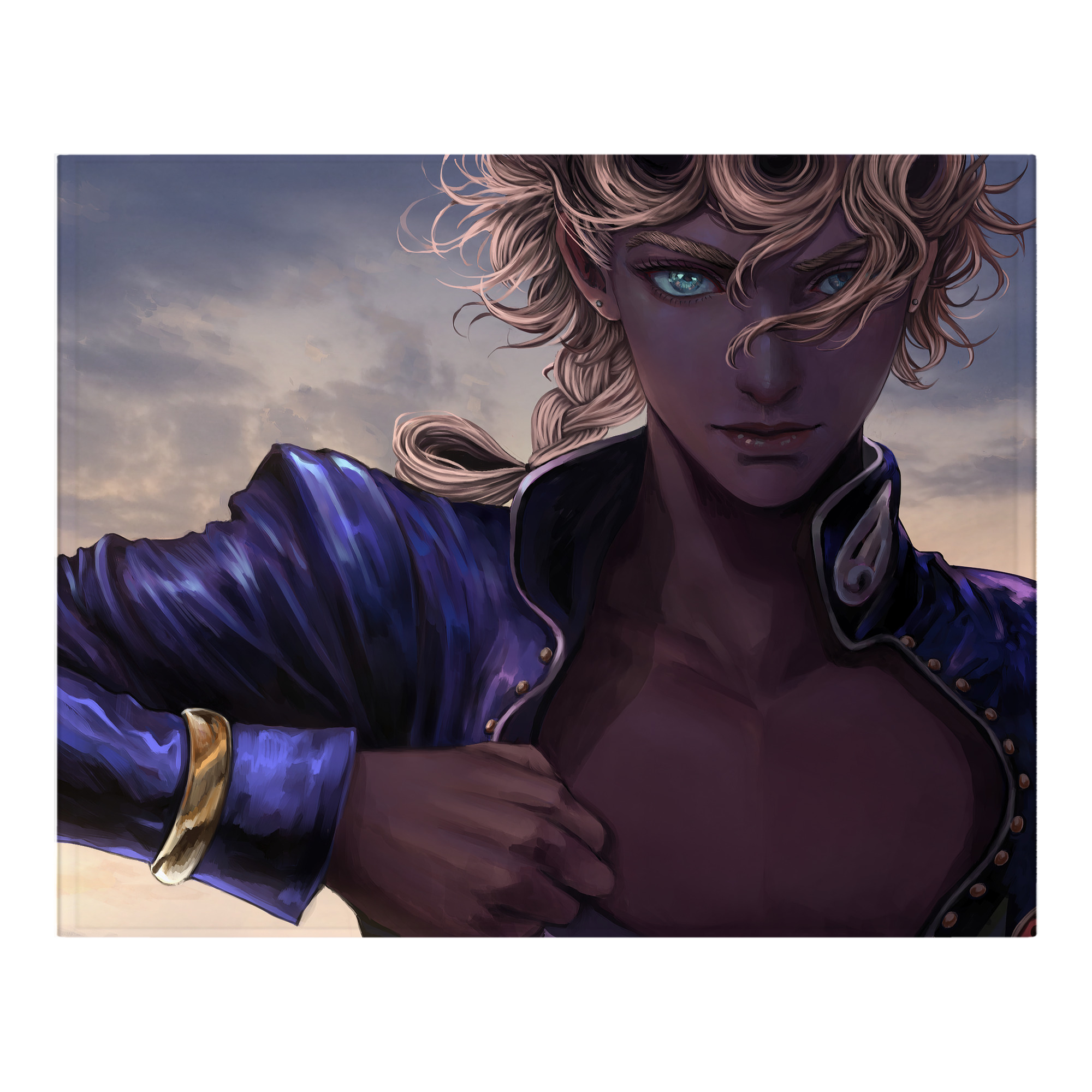 （画像用） ジョジョの奇妙な冒険 JoJo's Bizarre Adventure フランネルブランケット・多サイズ対応（横型）