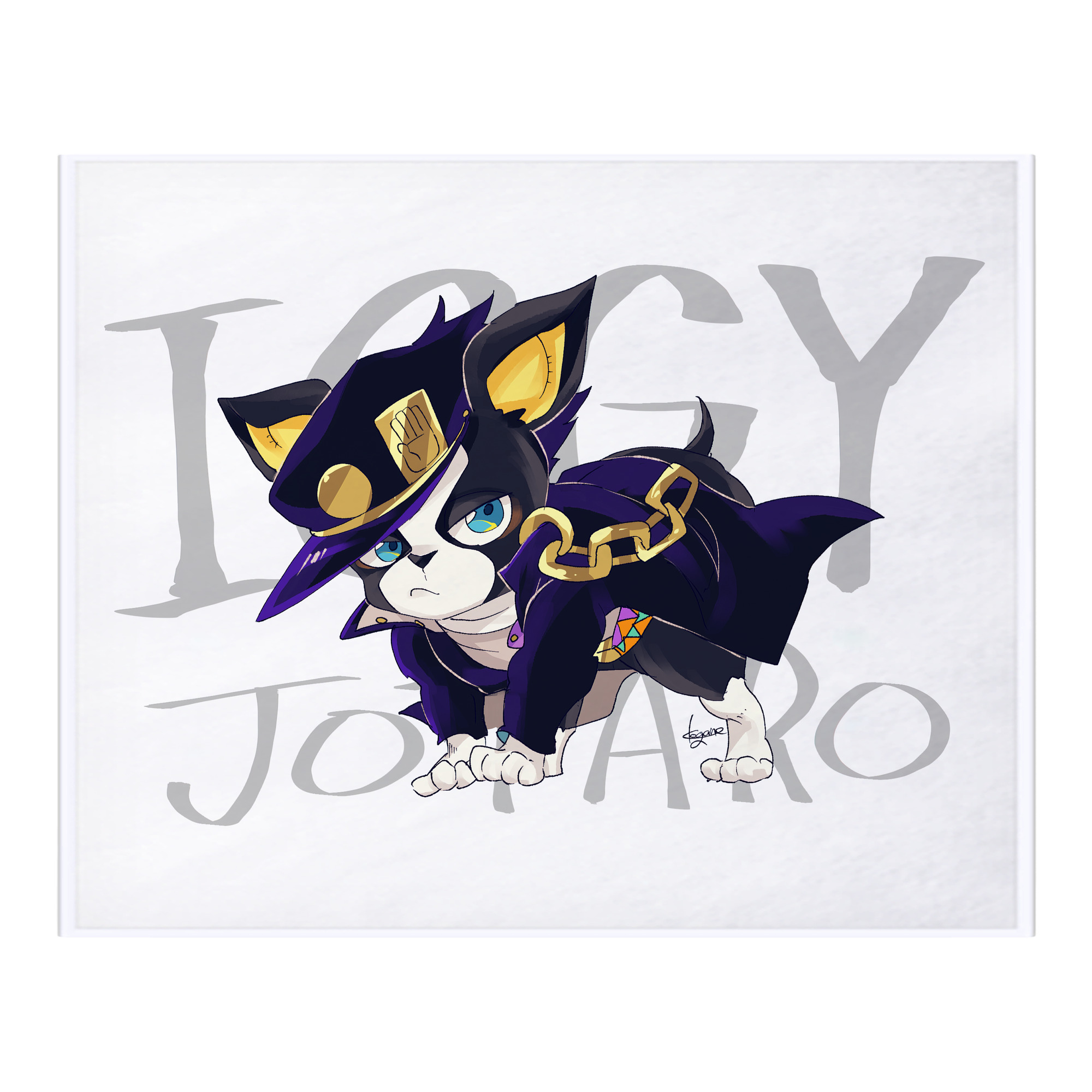 （画像用） ジョジョの奇妙な冒険 JoJo's Bizarre Adventure フランネルブランケット・多サイズ対応（横型）