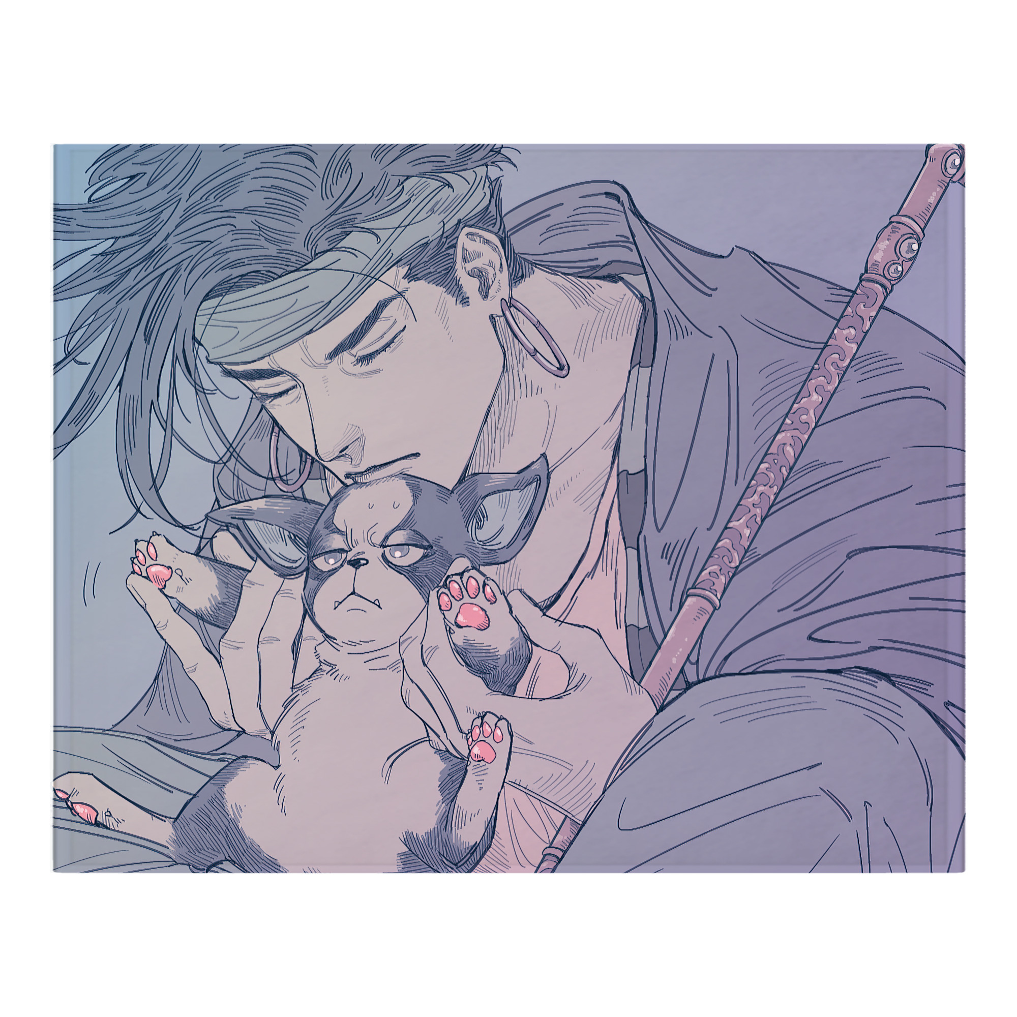 （画像用） ジョジョの奇妙な冒険 JoJo's Bizarre Adventure フランネルブランケット・多サイズ対応（横型）