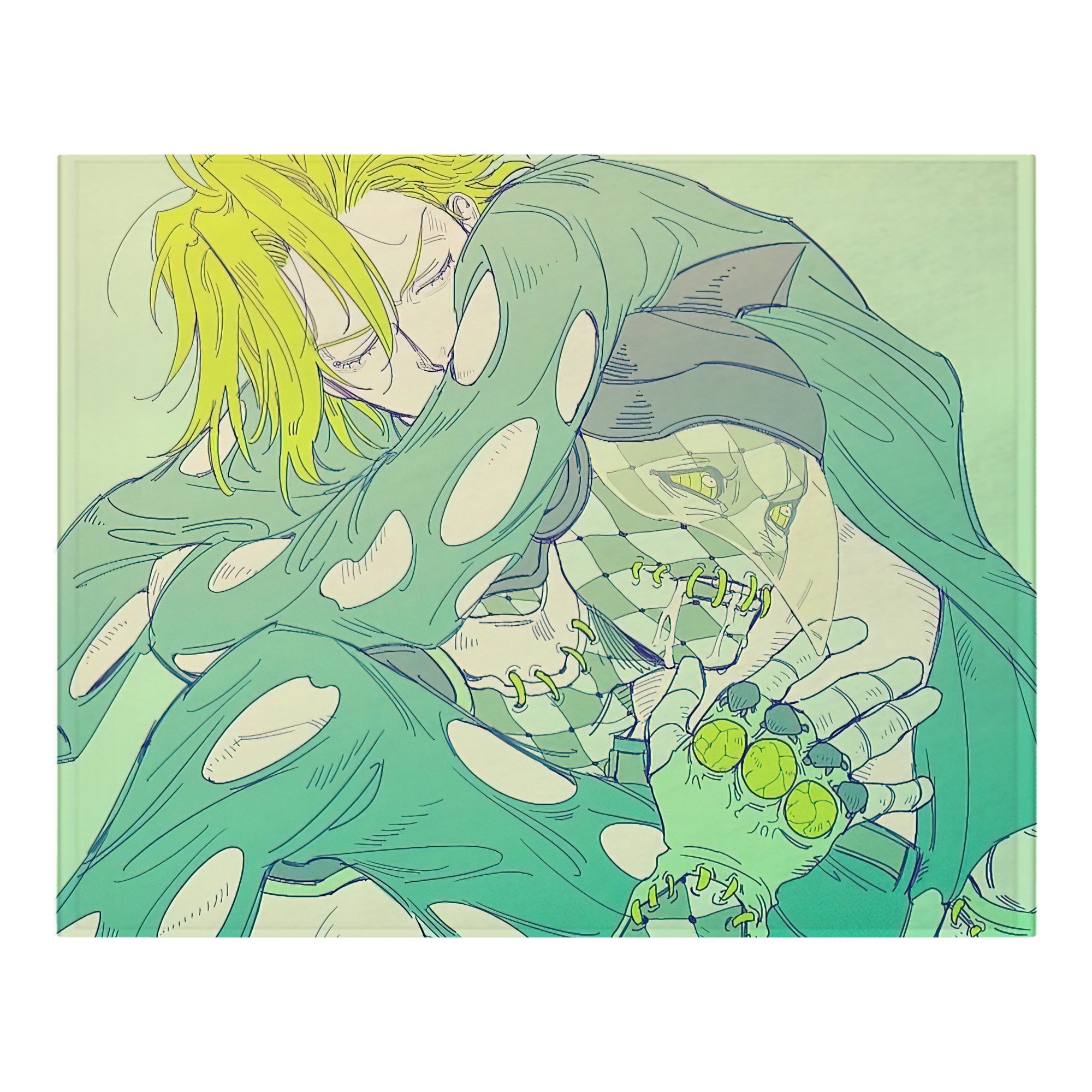（画像用） ジョジョの奇妙な冒険 JoJo's Bizarre Adventure フランネルブランケット・多サイズ対応（横型）