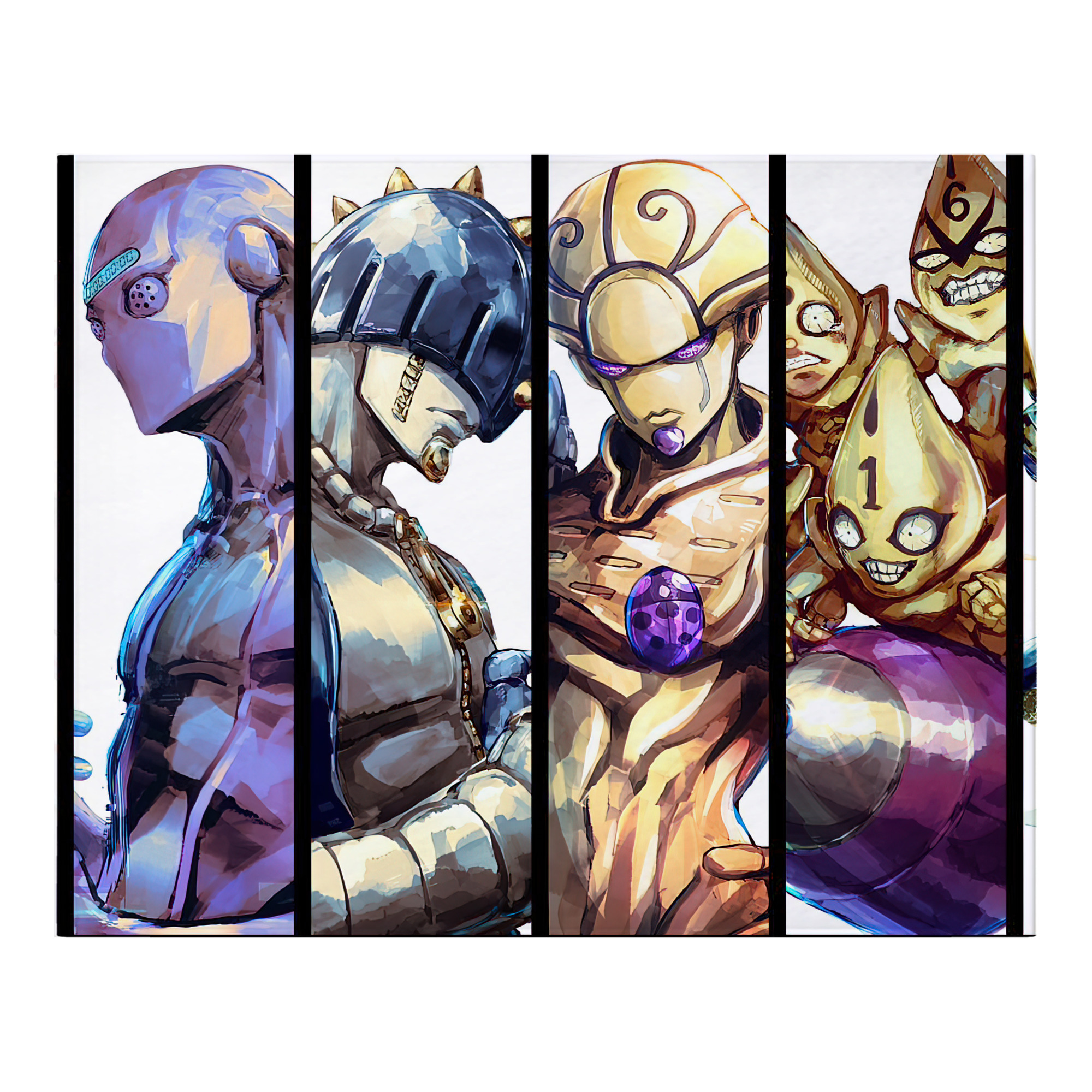 （画像用） ジョジョの奇妙な冒険 JoJo's Bizarre Adventure フランネルブランケット・多サイズ対応（横型）
