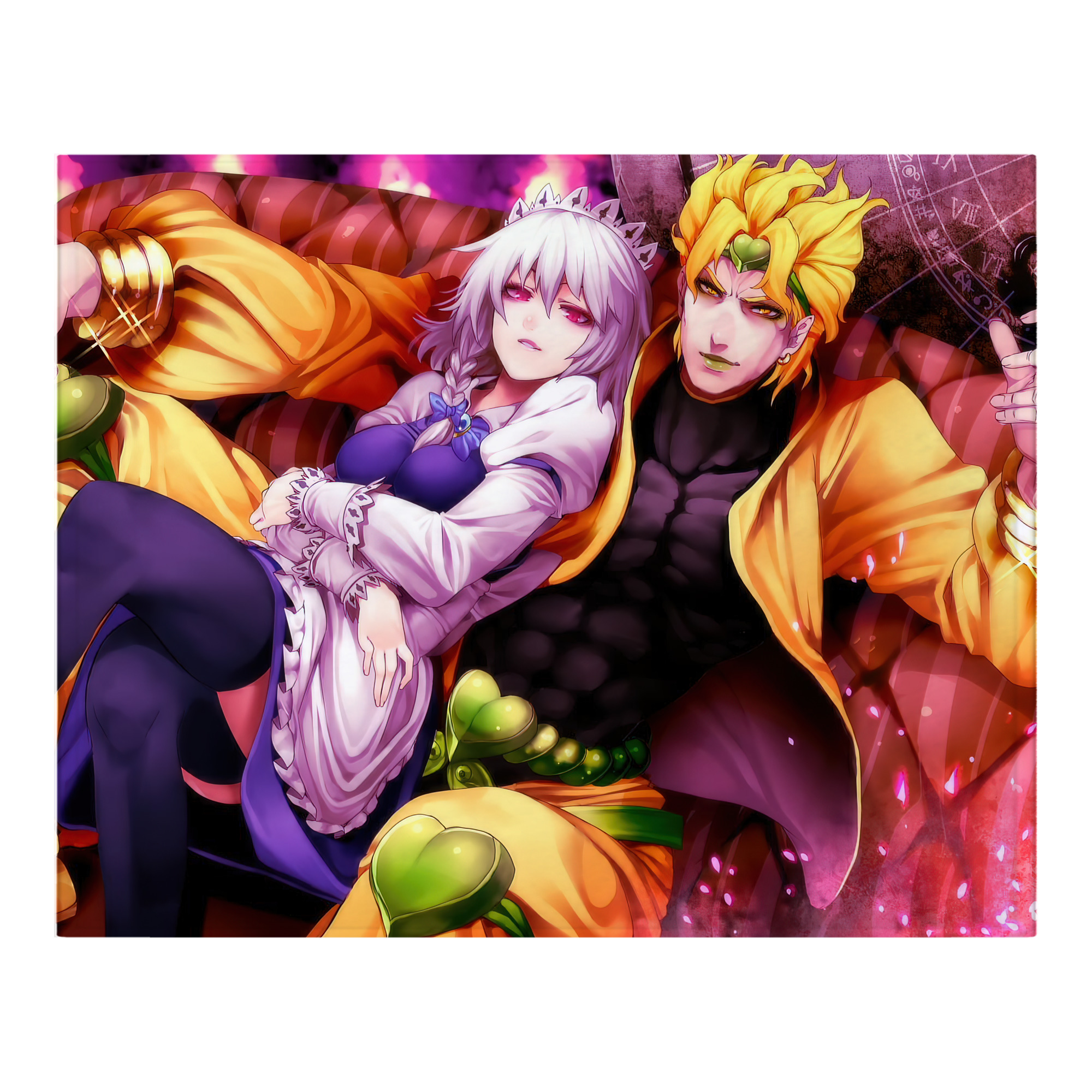 （画像用） ジョジョの奇妙な冒険 JoJo's Bizarre Adventure フランネルブランケット・多サイズ対応（横型）