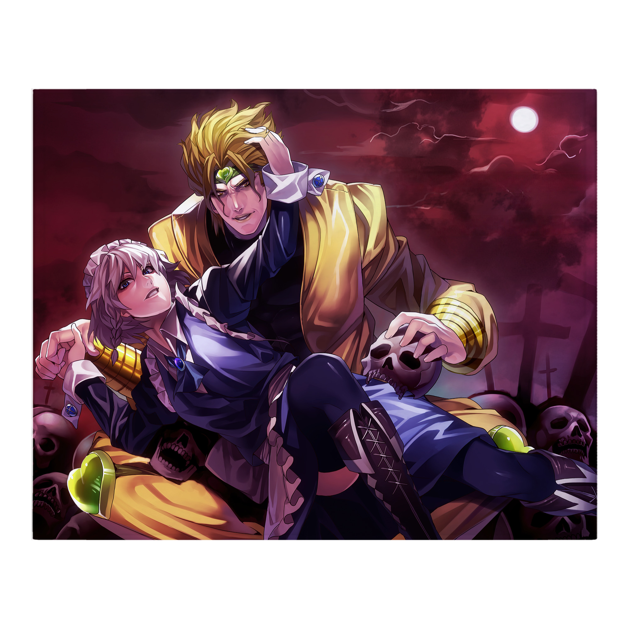 （画像用） ジョジョの奇妙な冒険 JoJo's Bizarre Adventure フランネルブランケット・多サイズ対応（横型）