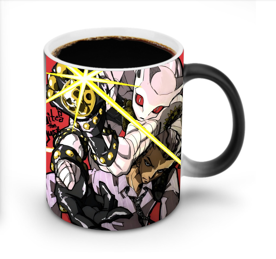 （画像用） ジョジョの奇妙な冒険 JoJo's Bizarre Adventure 温度変色マグカップ