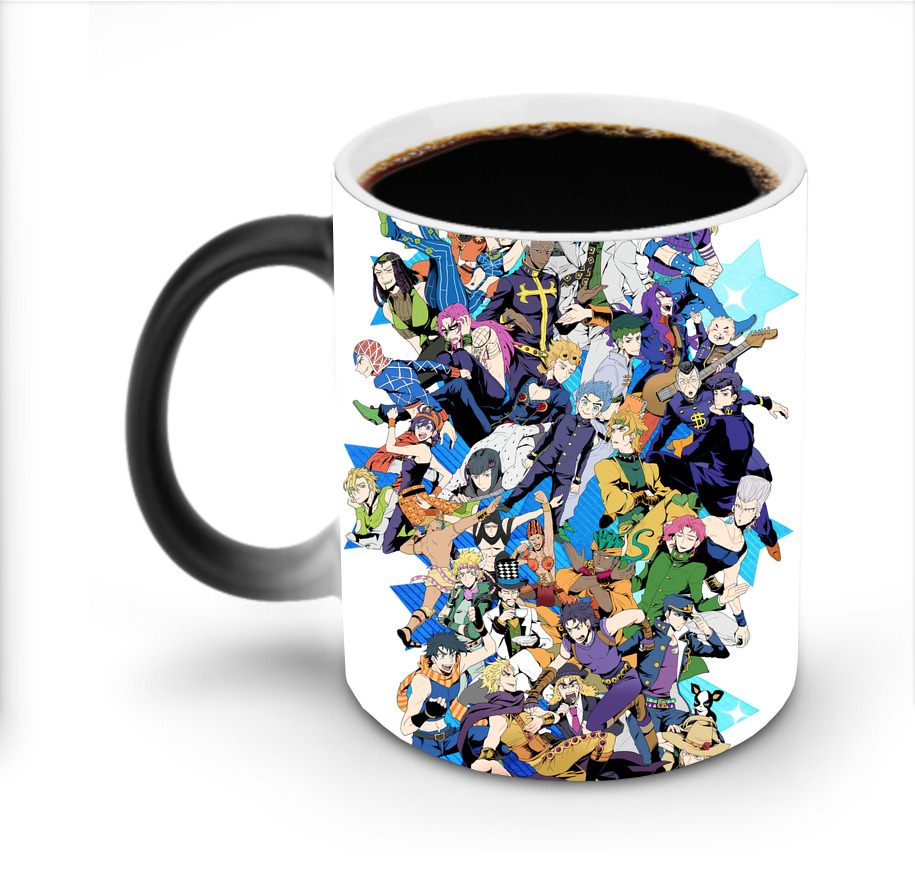 （画像用） ジョジョの奇妙な冒険 JoJo's Bizarre Adventure 温度変色マグカップ