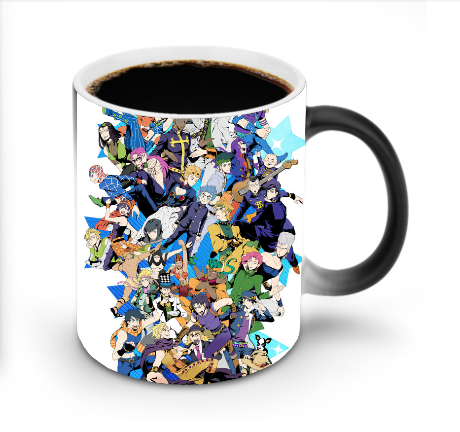（画像用） ジョジョの奇妙な冒険 JoJo's Bizarre Adventure 温度変色マグカップ