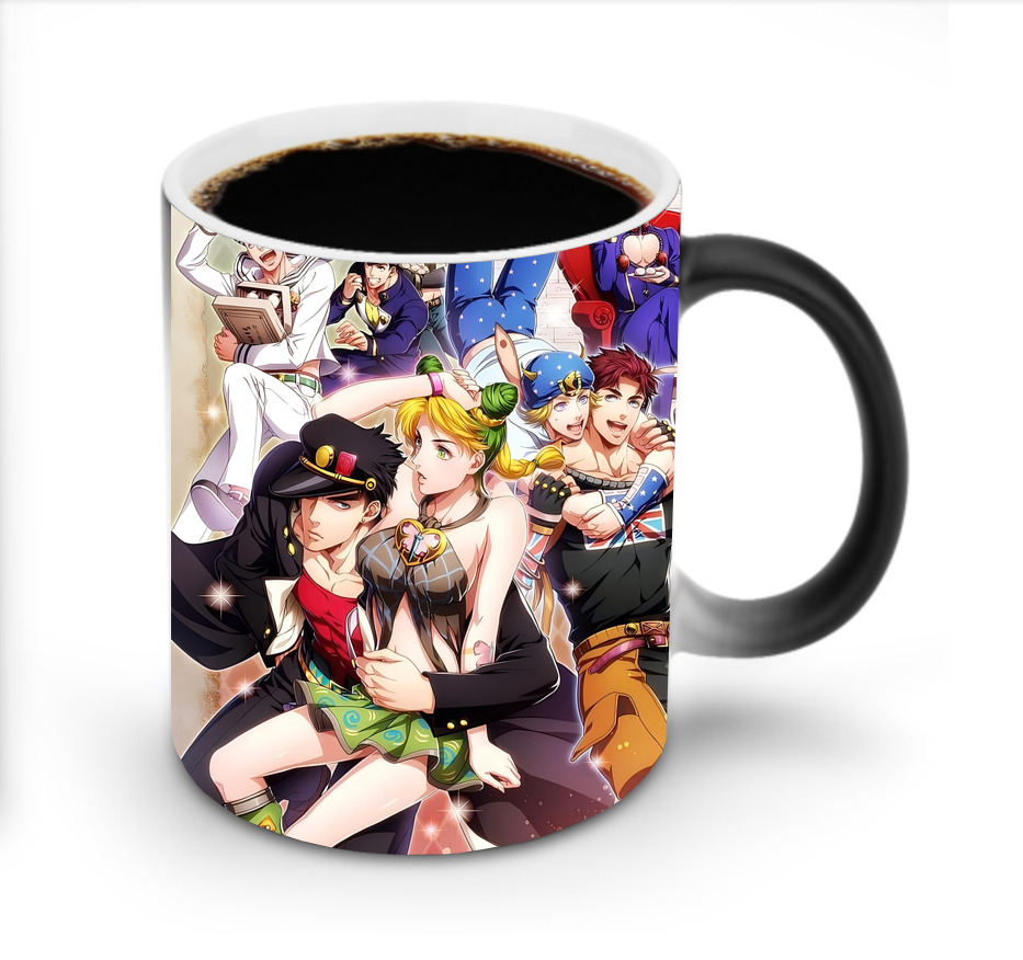 （画像用） ジョジョの奇妙な冒険 JoJo's Bizarre Adventure 温度変色マグカップ