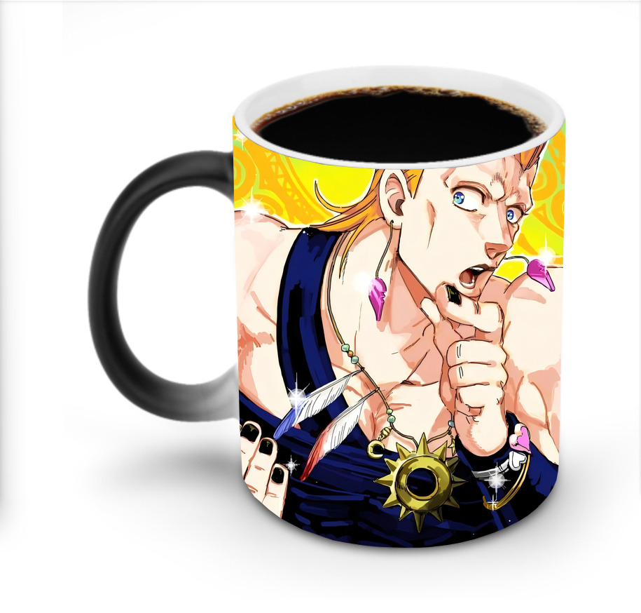 （画像用） ジョジョの奇妙な冒険 JoJo's Bizarre Adventure 温度変色マグカップ