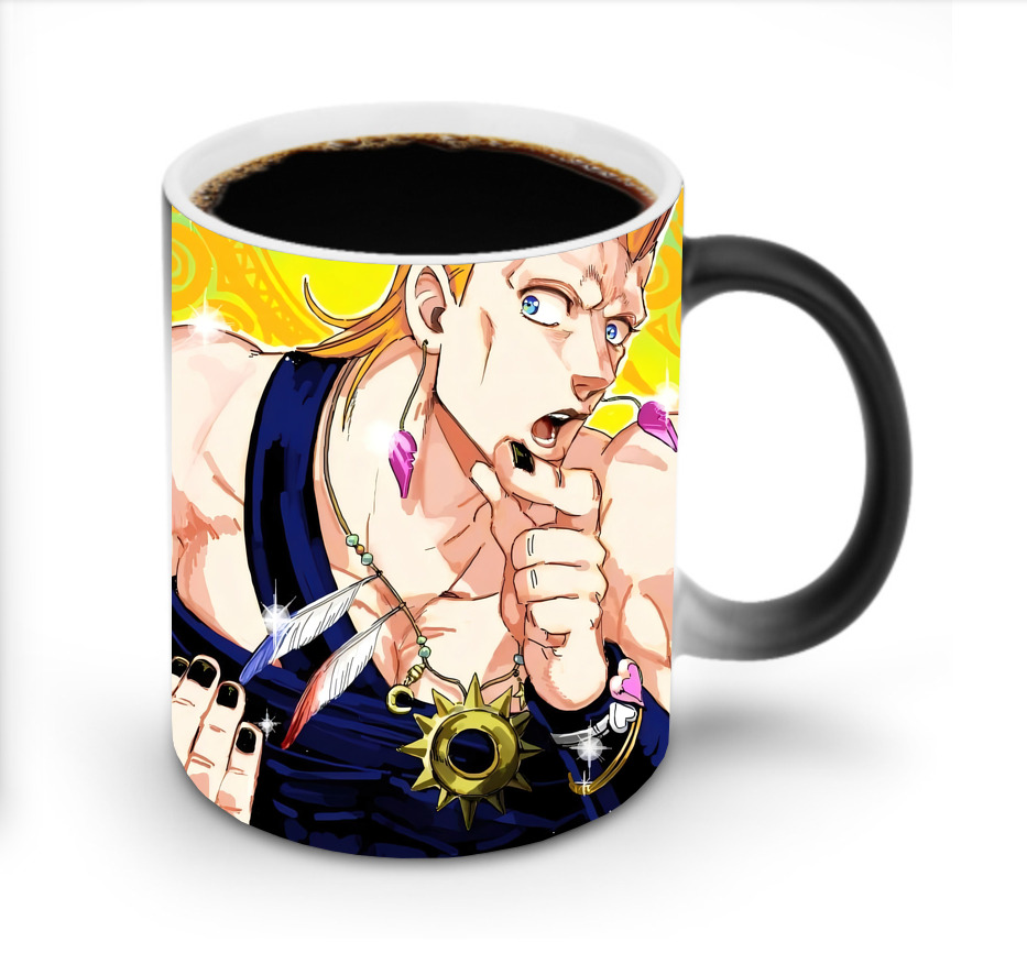 （画像用） ジョジョの奇妙な冒険 JoJo's Bizarre Adventure 温度変色マグカップ