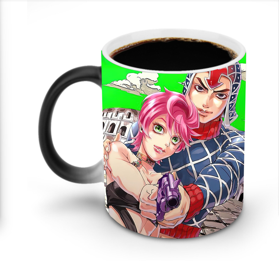 （画像用） ジョジョの奇妙な冒険 JoJo's Bizarre Adventure 温度変色マグカップ