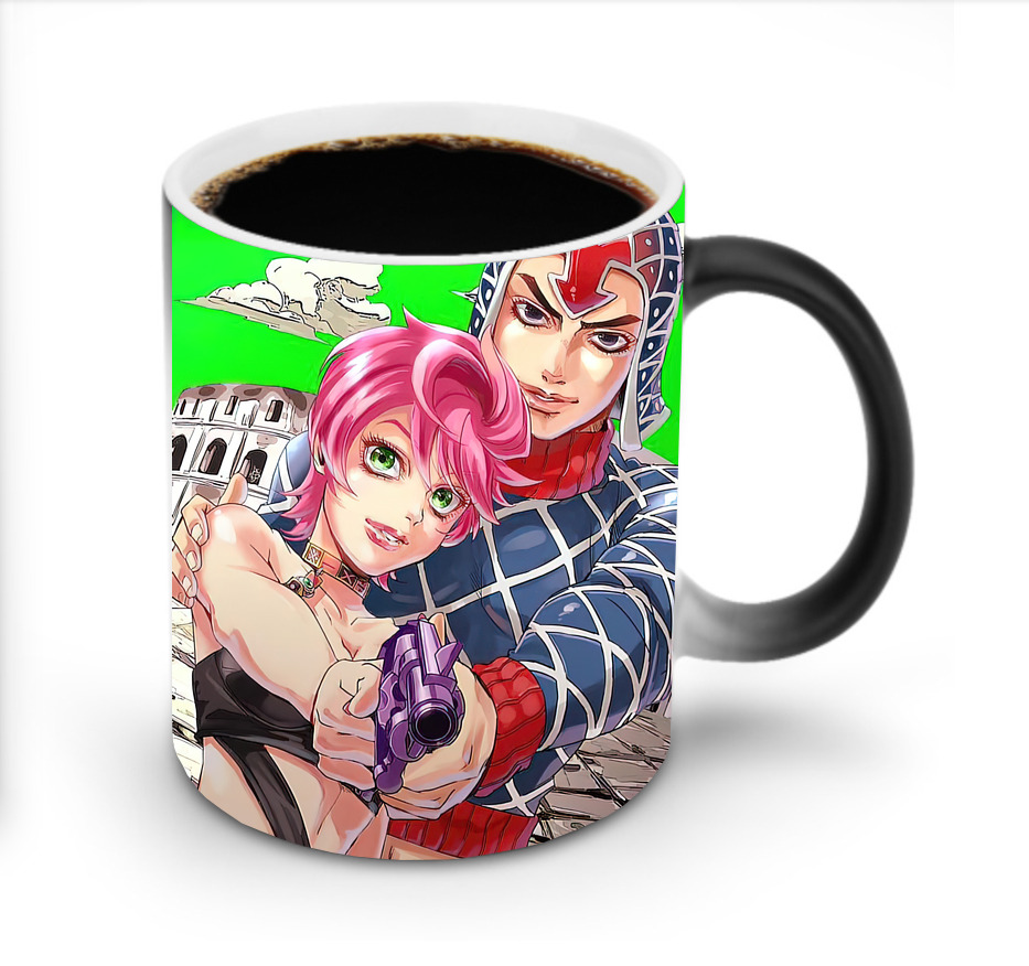 （画像用） ジョジョの奇妙な冒険 JoJo's Bizarre Adventure 温度変色マグカップ