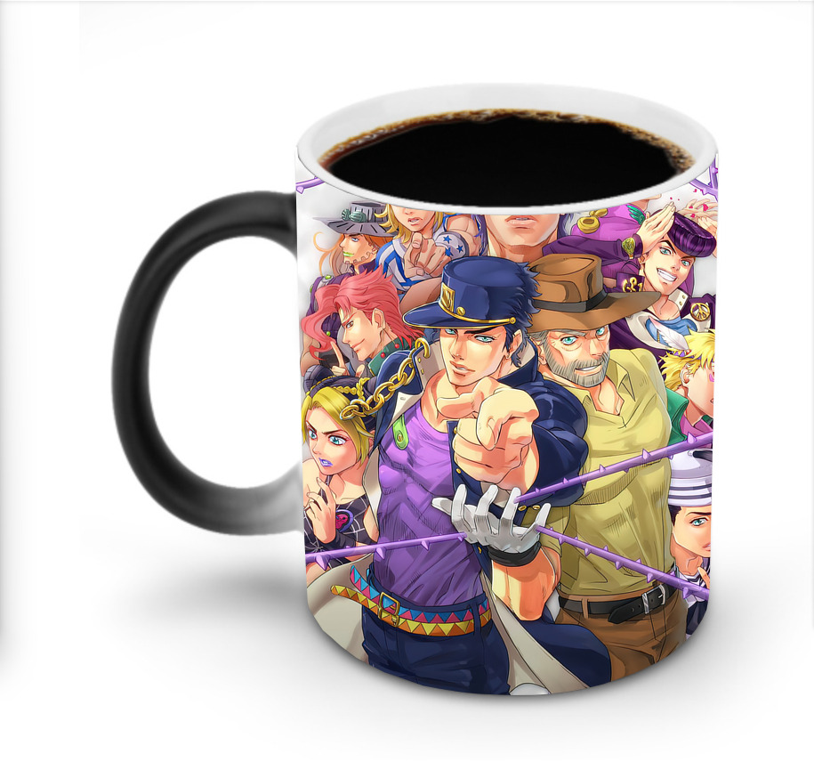（画像用） ジョジョの奇妙な冒険 JoJo's Bizarre Adventure 温度変色マグカップ