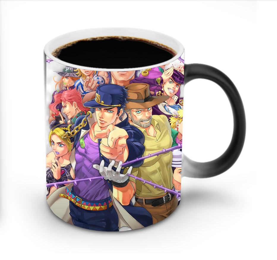 （画像用） ジョジョの奇妙な冒険 JoJo's Bizarre Adventure 温度変色マグカップ