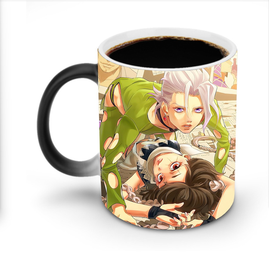 （画像用） ジョジョの奇妙な冒険 JoJo's Bizarre Adventure 温度変色マグカップ
