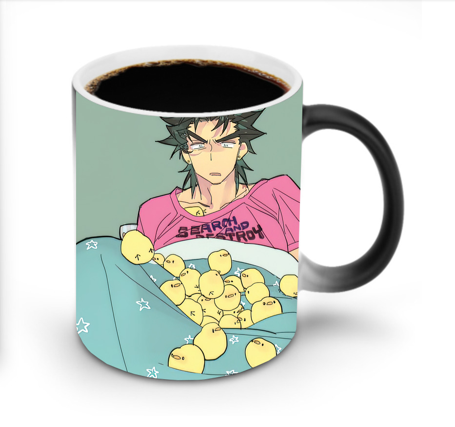 （画像用） ジョジョの奇妙な冒険 JoJo's Bizarre Adventure 温度変色マグカップ