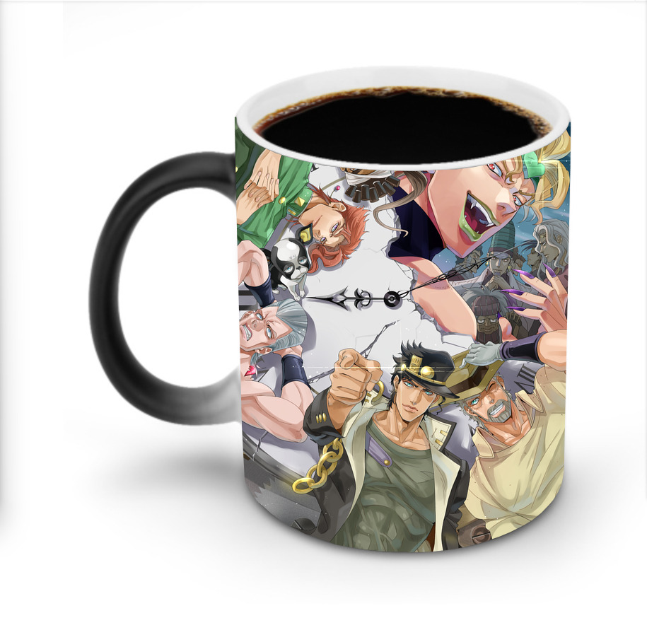 （画像用） ジョジョの奇妙な冒険 JoJo's Bizarre Adventure 温度変色マグカップ