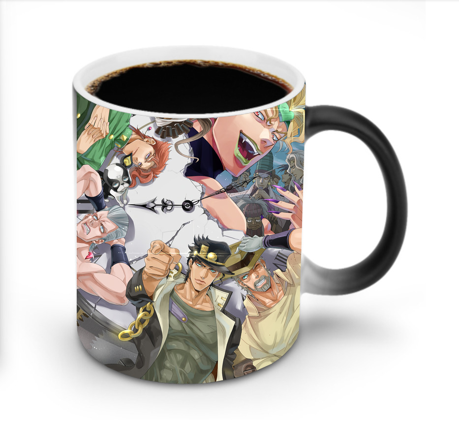 （画像用） ジョジョの奇妙な冒険 JoJo's Bizarre Adventure 温度変色マグカップ