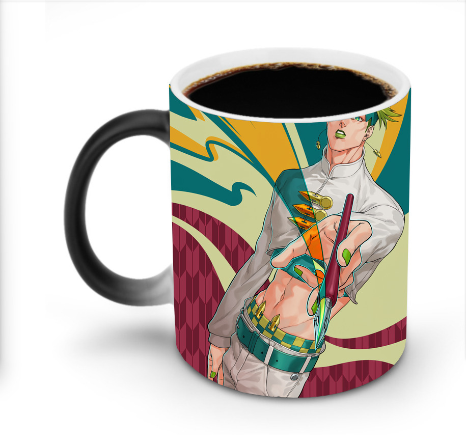 （画像用） ジョジョの奇妙な冒険 JoJo's Bizarre Adventure 温度変色マグカップ
