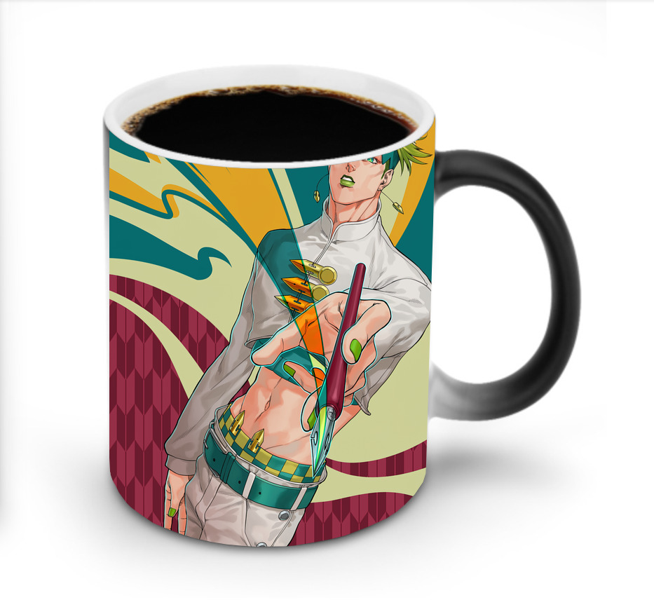 （画像用） ジョジョの奇妙な冒険 JoJo's Bizarre Adventure 温度変色マグカップ