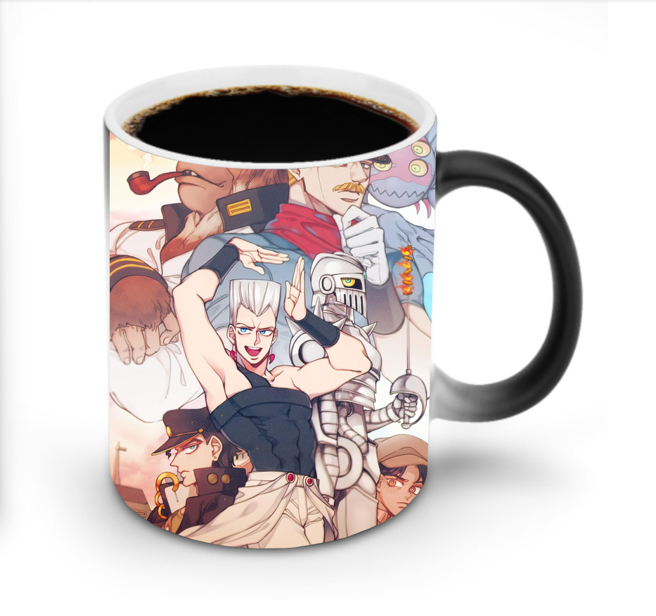 （画像用） ジョジョの奇妙な冒険 JoJo's Bizarre Adventure 温度変色マグカップ