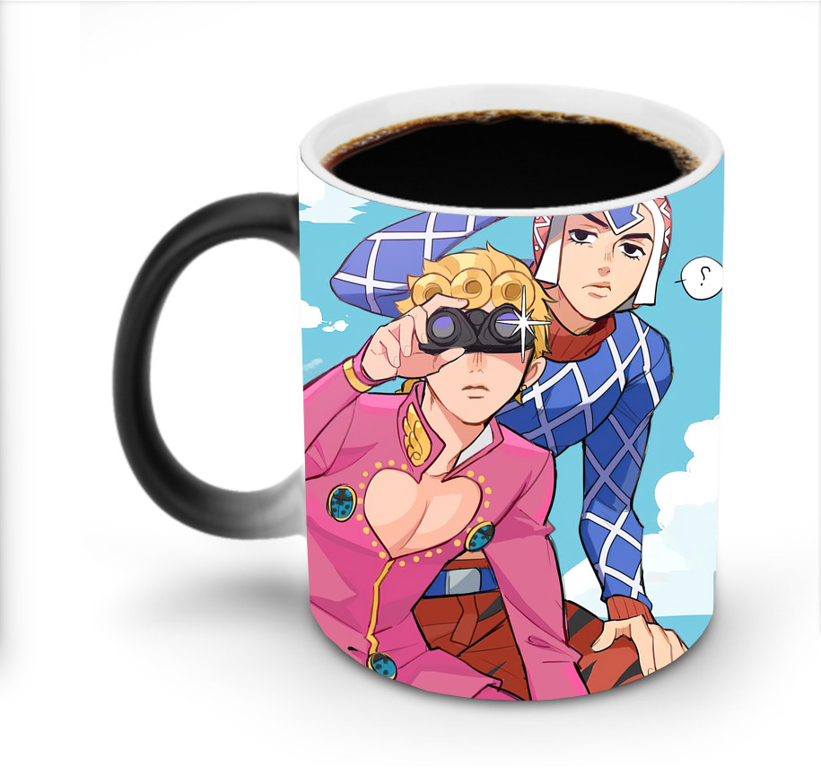 （画像用） ジョジョの奇妙な冒険 JoJo's Bizarre Adventure 温度変色マグカップ